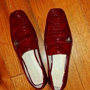 Kate Spade Women Red Loafers